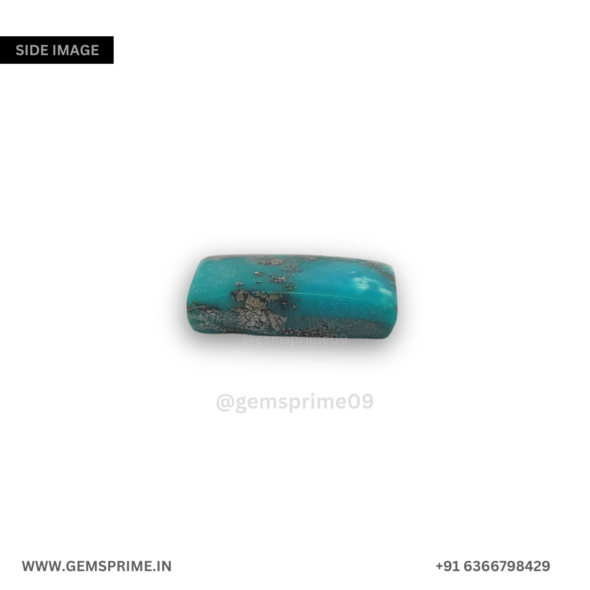 natural irani feroza : 8.76 carat - Image 2