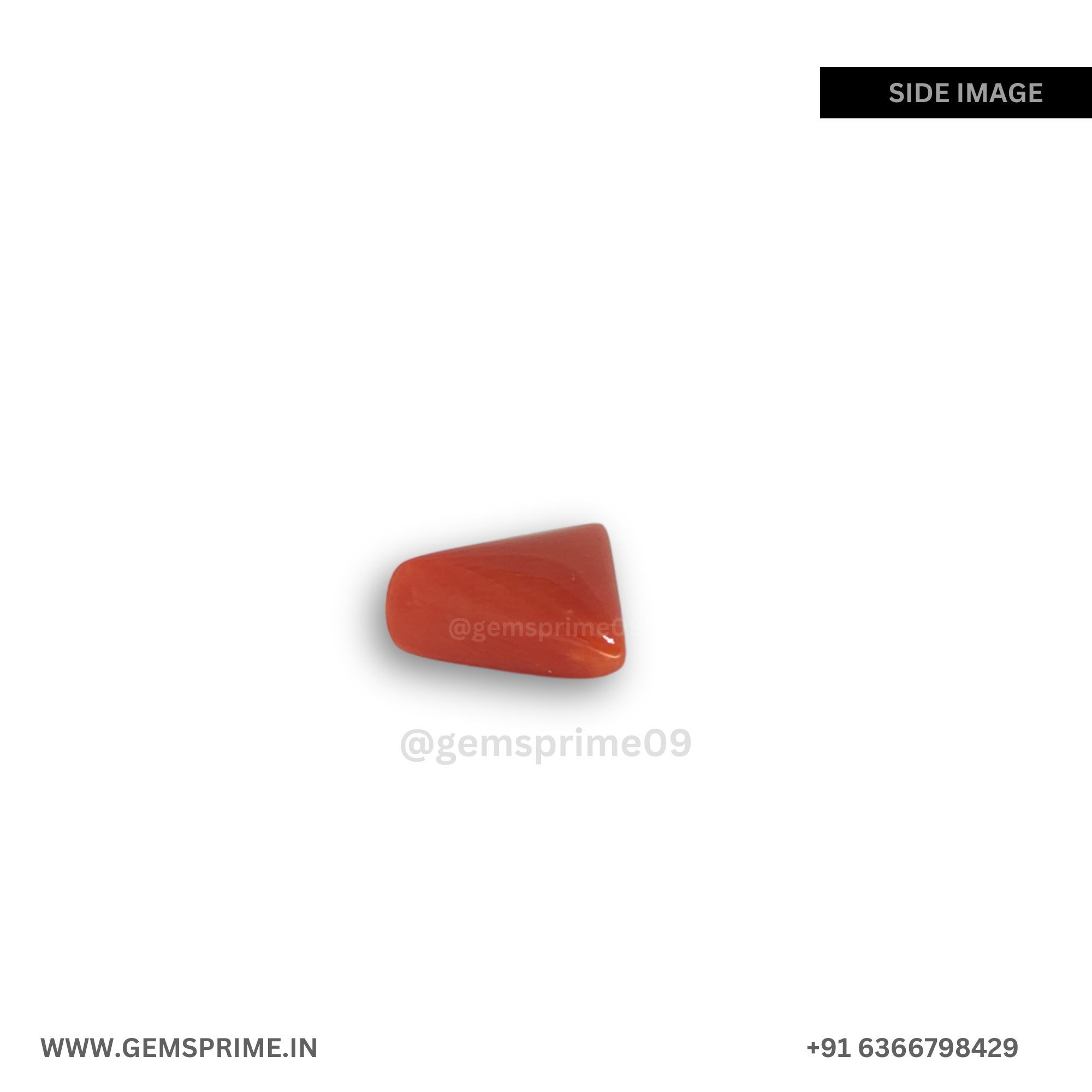 natural Traingle coral : 4.58 carat - Image 3
