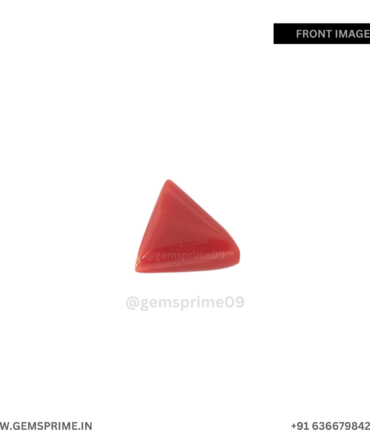 natural Traingle coral : 4.05 carat