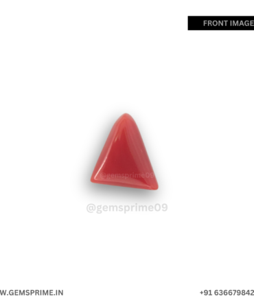natural Traingle coral : 4.1 carat
