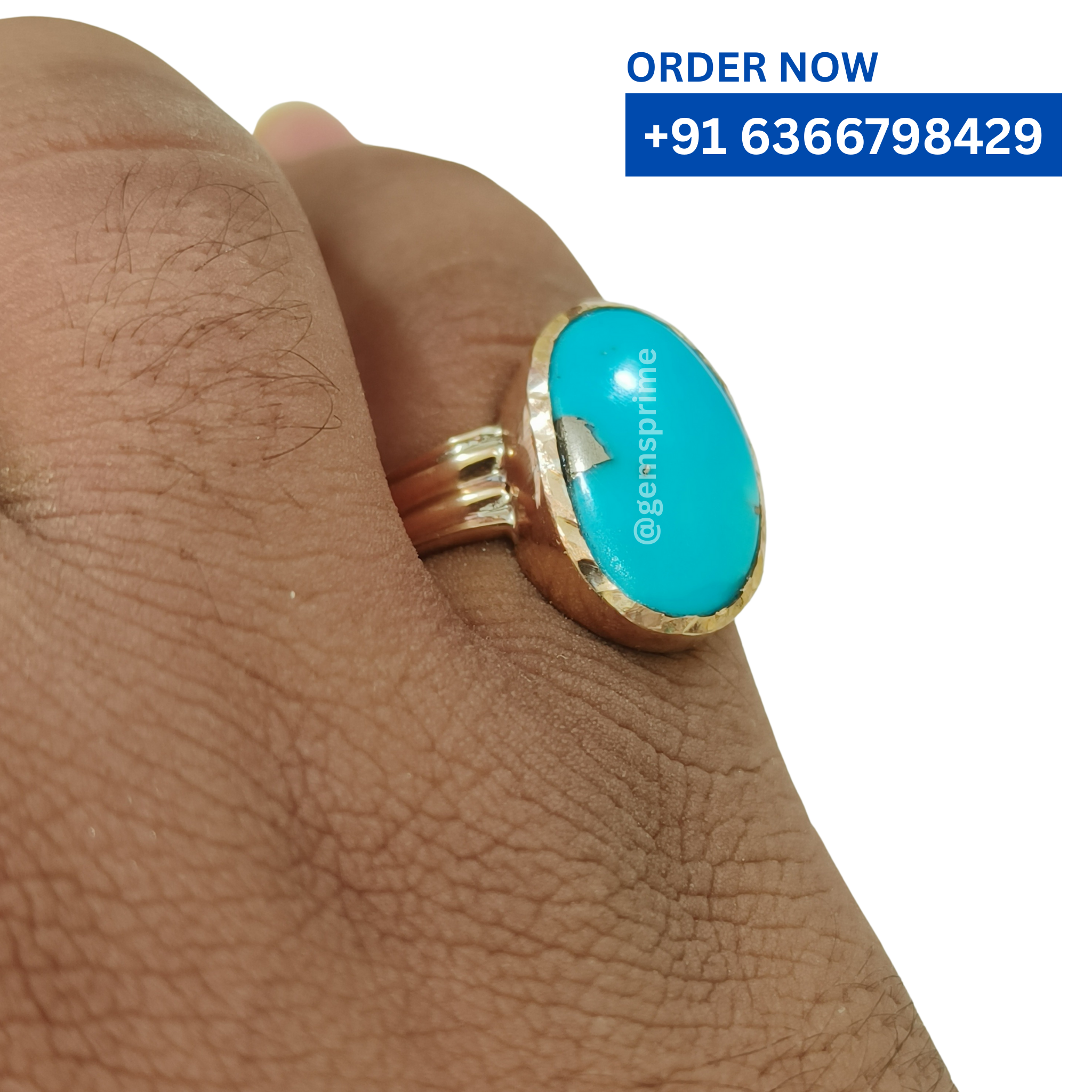 Natural panchdatu men ring ( design only ) - Image 6