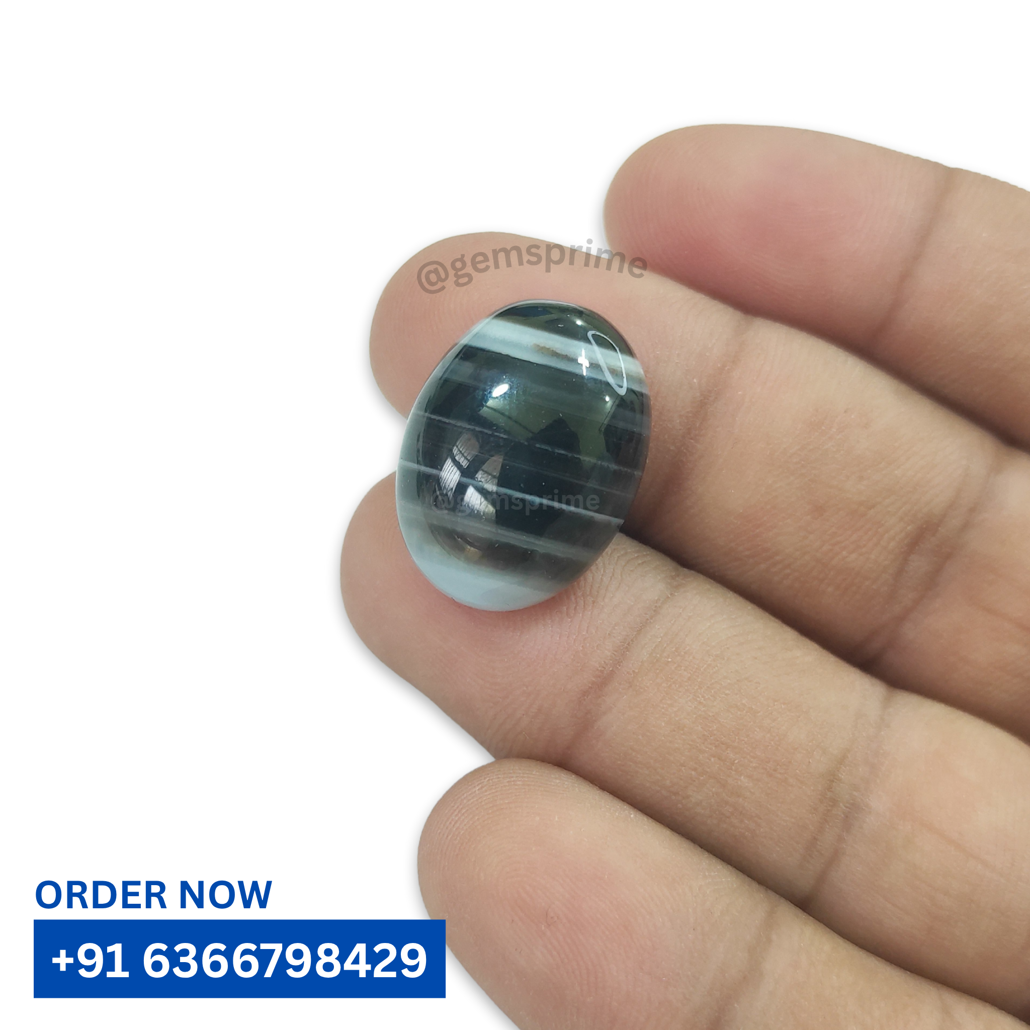 Natural sulemani hakik ( 22.3 carat ) - Image 4