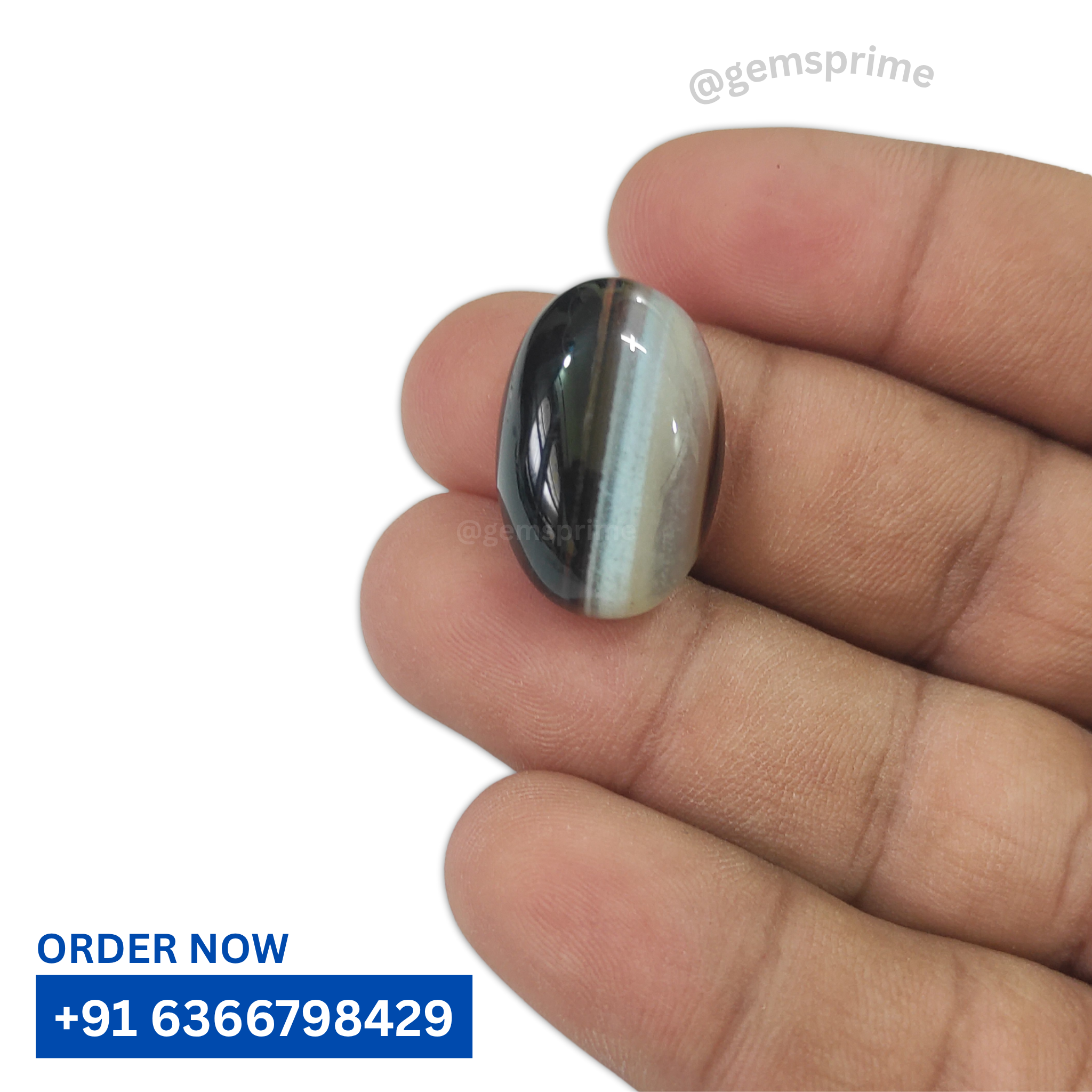 Natural sulemani hakik ( 21.9 carat )